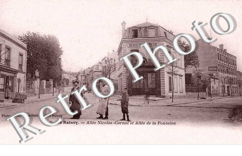 Allée Nicolas Carnot et Allée de la Fontaine