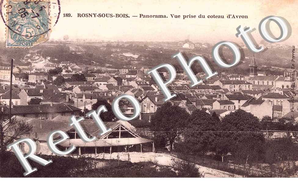 Panorama pris du coteau d&#039;Avron
