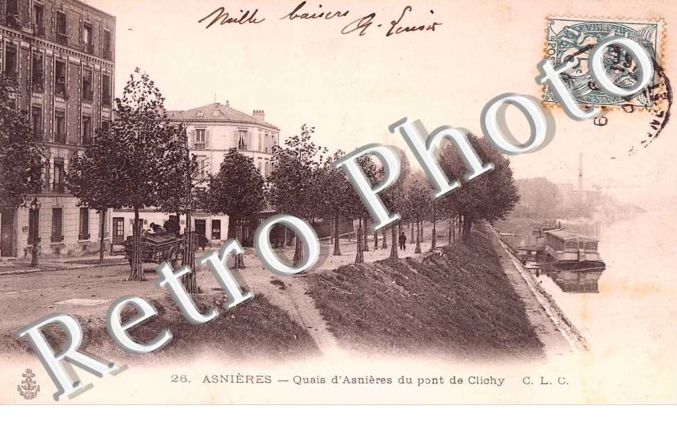 QUAIS D&#039;ASNIERES DU PONT DE CLICHY
