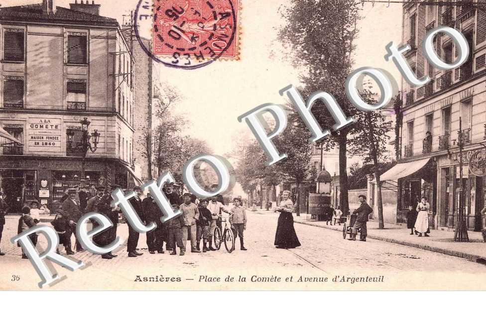 place de la Come et avenue d&#039;Argenteuil
