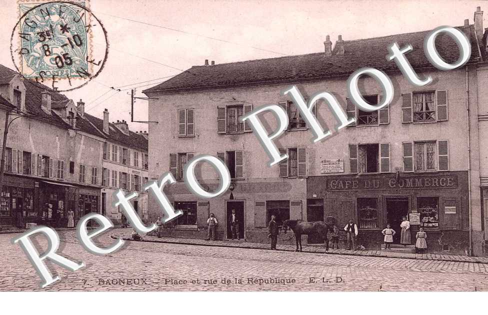 Place et rue de la republique