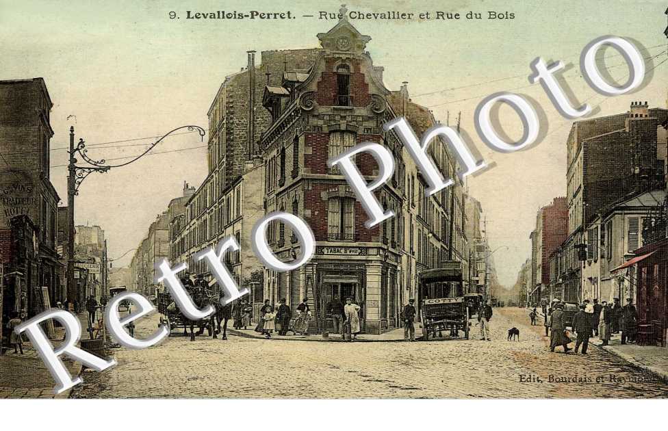 Rue chevallier et rue du bois (toilee couleur)