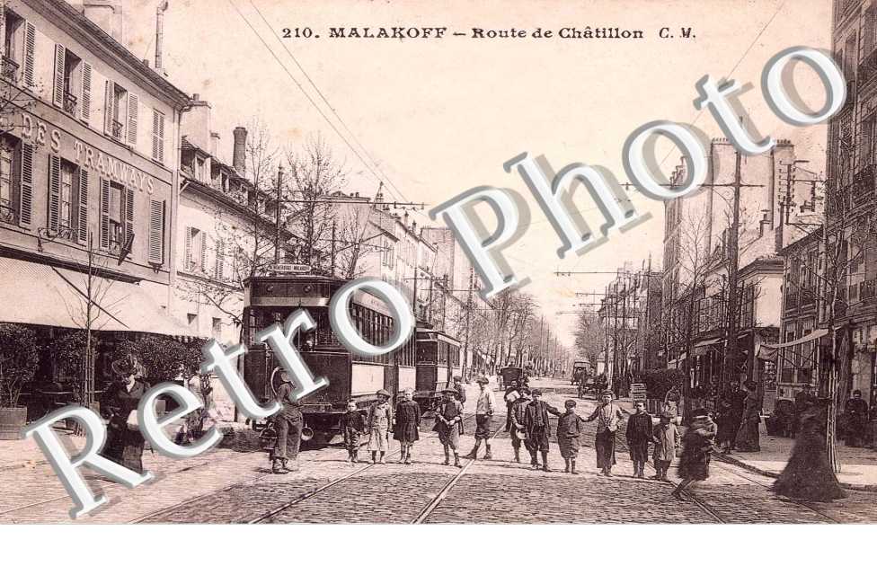Route de chatillon - Tramways