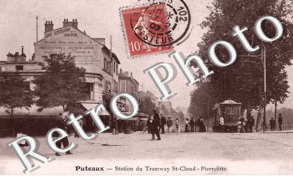 STATION DU TRAMWAY ST CLOUD PIERREFITTE