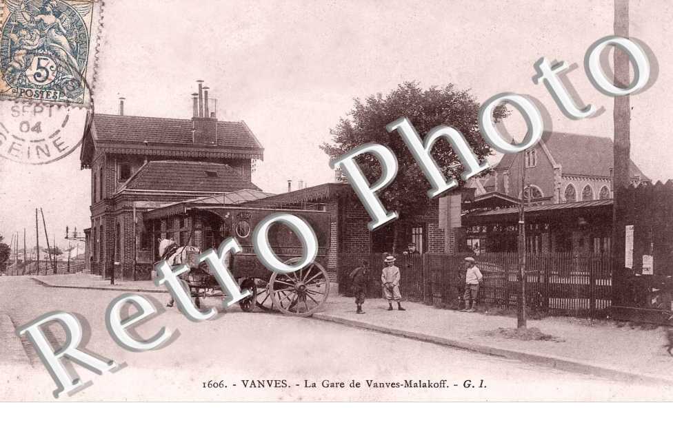 La gare de vanves - Malakoff