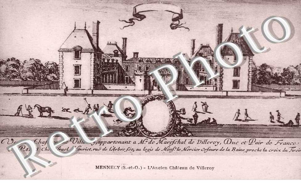 l&#039;ancien chateau de Villeroy