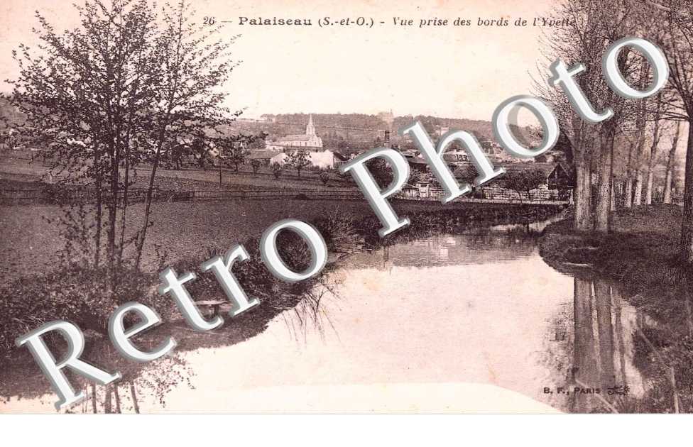 VUE PRISE DES BORDS DE L&#039;YVETTE