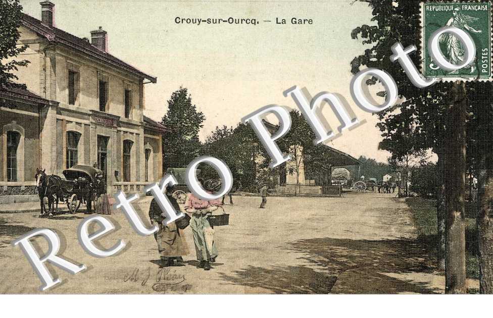 La gare (toilee couleur)