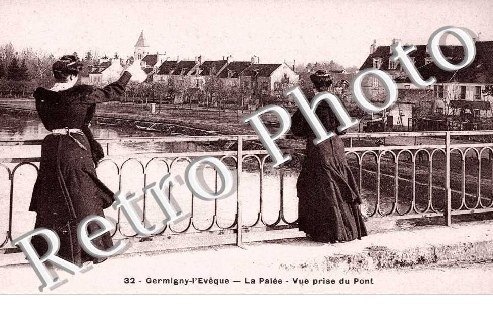 La Palée - Vue prise du Pont
