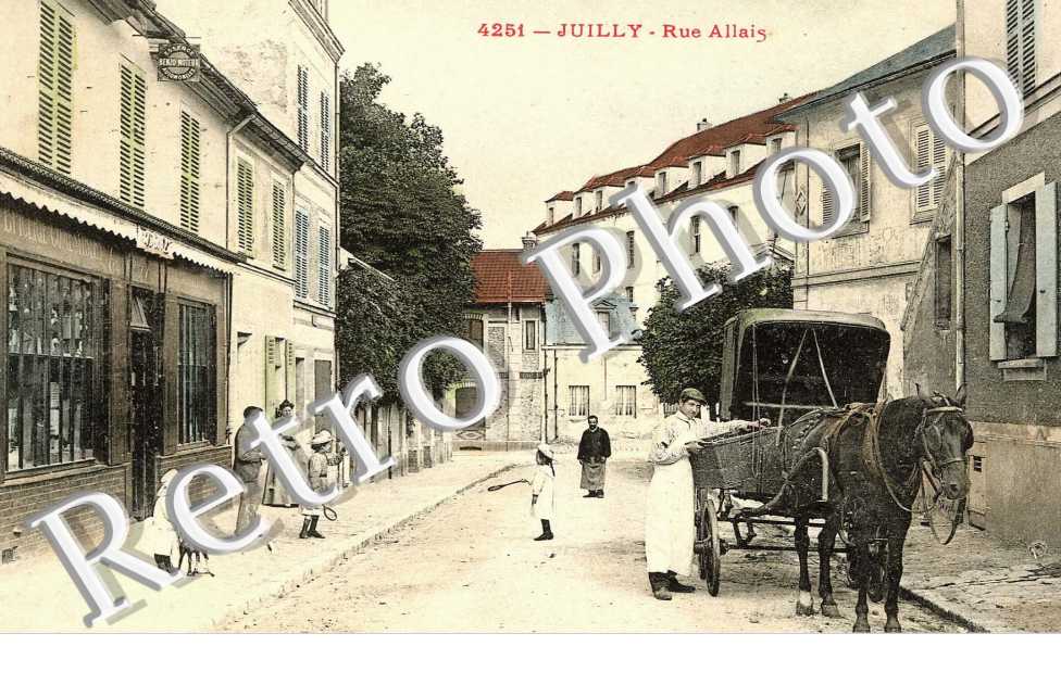 Rue Allais - attelage de cheval