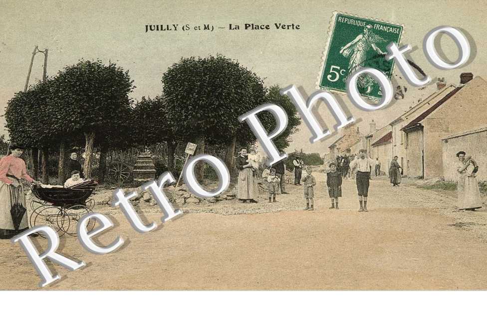 La place verte (couleur)