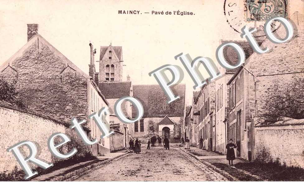 pave de l&#039;eglise