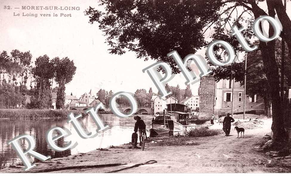 LE LOING VERS LE PORT