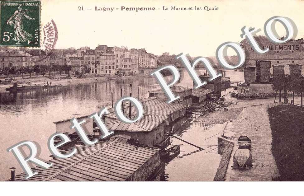 La Marne et les quais