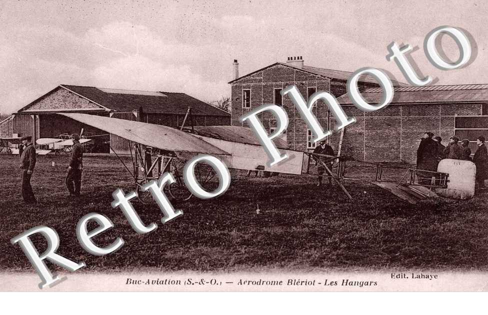 Aerodrome Bleriot, Les Hangars