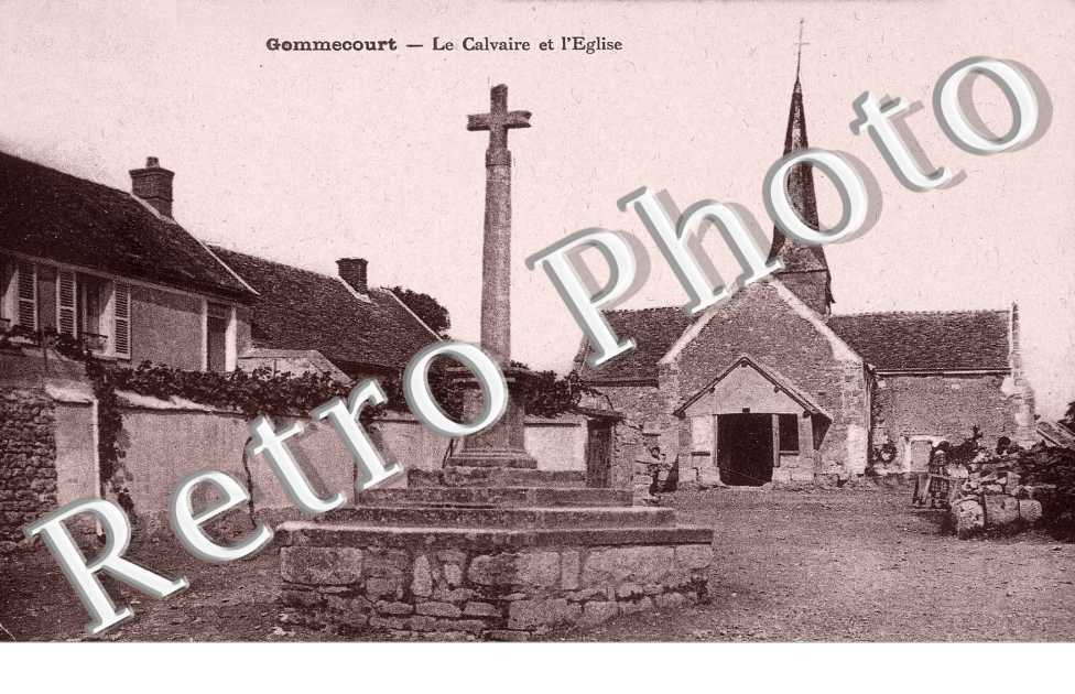 le calvaire et l&#039;eglise