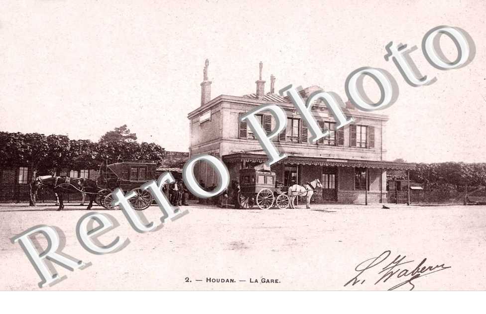 la gare en 1905