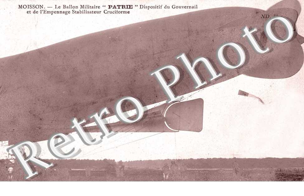 Le ballon militaire "Patrie" dispositif de Gouvernail