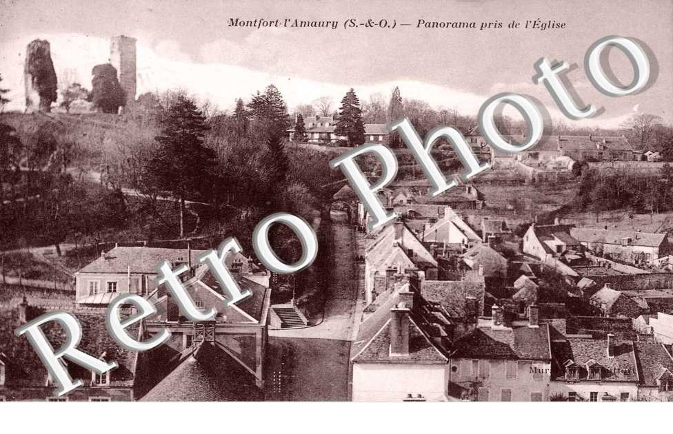 Panorama pris de l&#039;eglise
