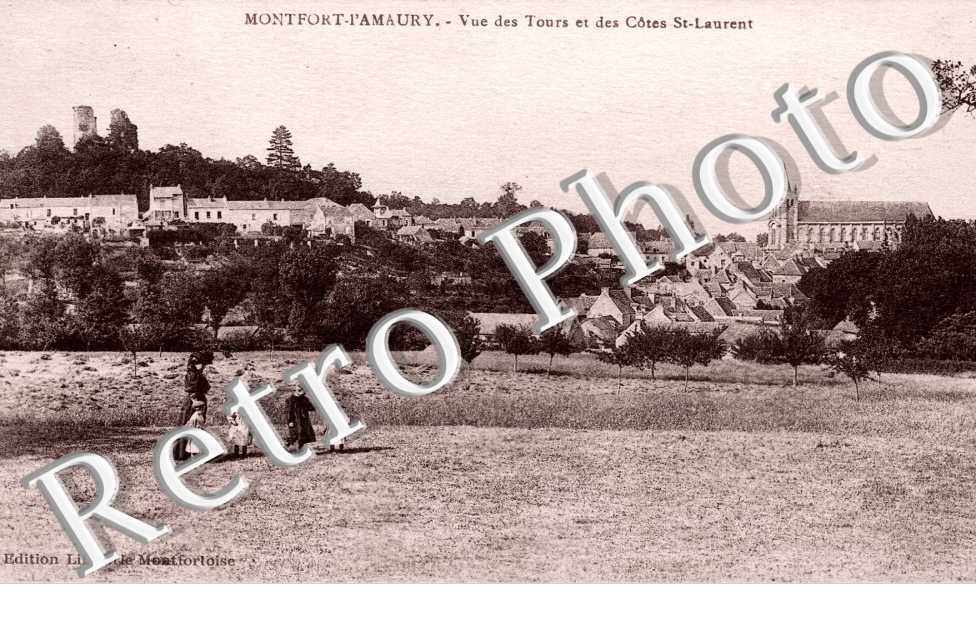 Vue des Tours et des Cotes St Laurent