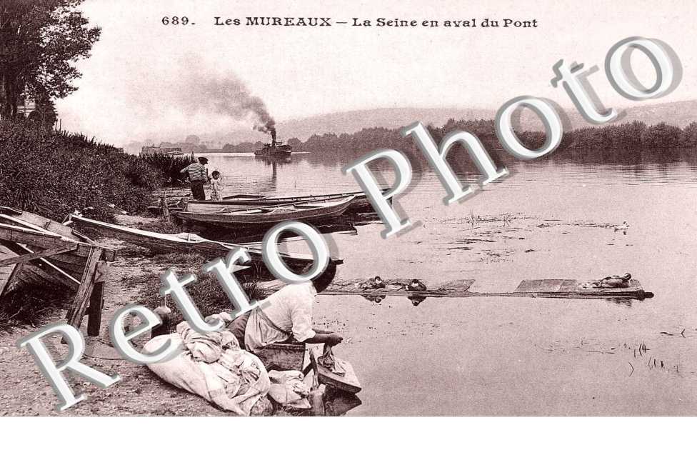 La Seine en aval du pont