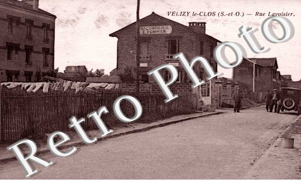 Velizy-le-Clos Rue Lavoisier Maconnerie E. Pommier