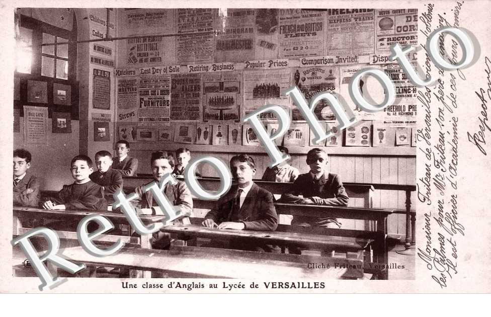 Une classe d'anglais au lycee