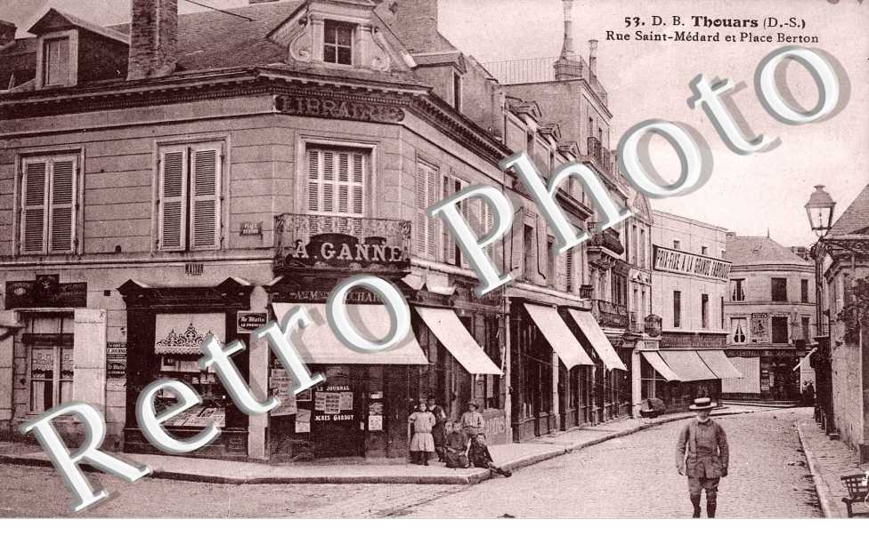 Rue Saint Medard et Place Berton