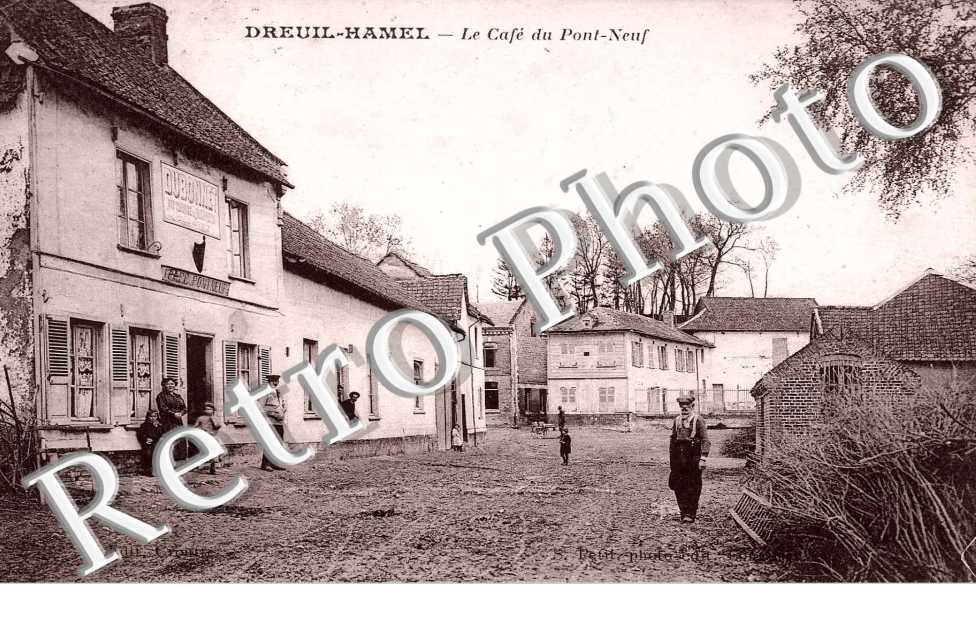 Dreuil Hamel, le Cafe du Pont Neuf