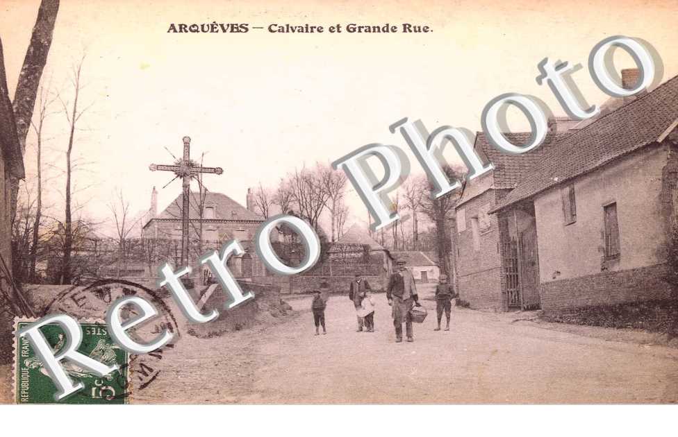 Calvaire et grande rue