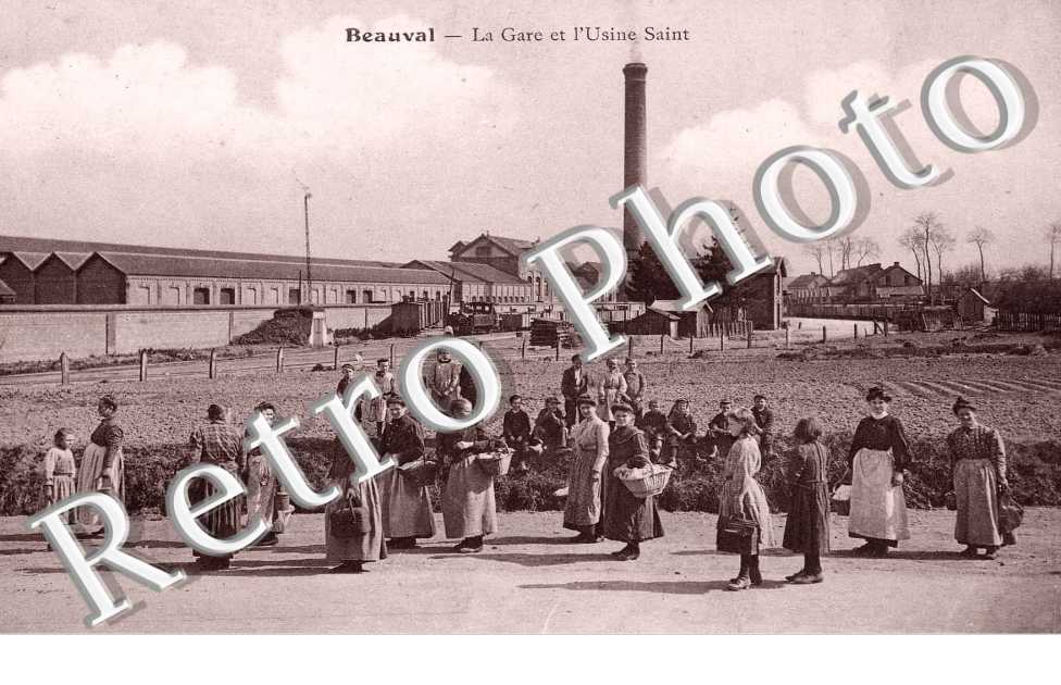 La gare et l&#039;usine Saint
