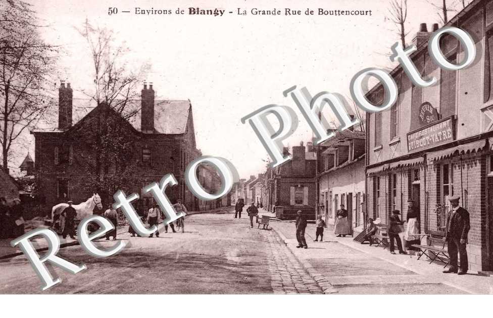 La grande rue de Bouttencourt