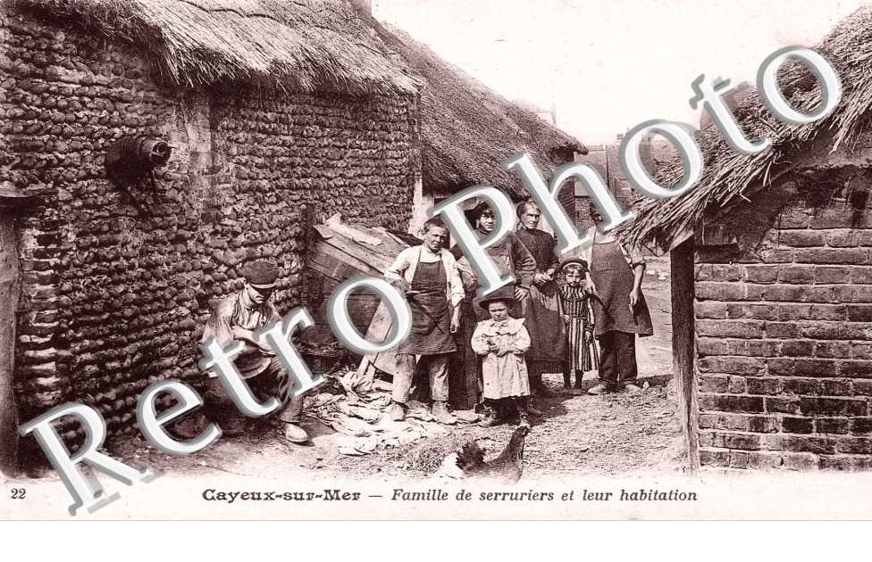 Famille de serruriers et leur habitation