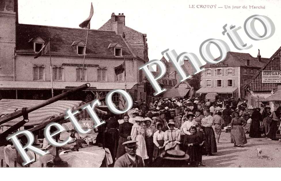 un jour de Marché en 1909