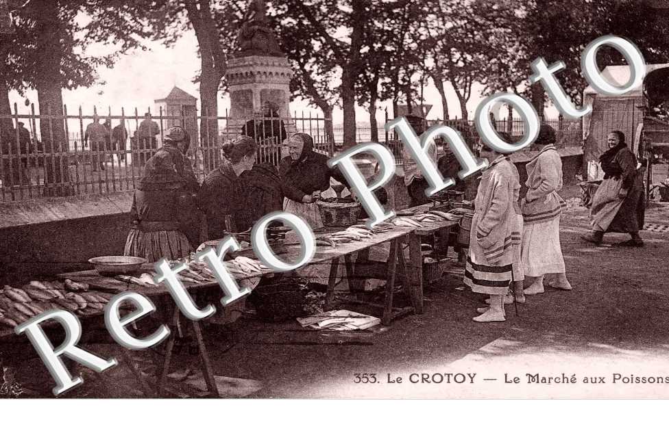 Le Marché aux poissons en 1923