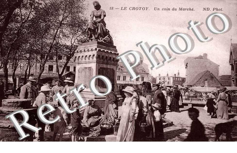 un coin du marche