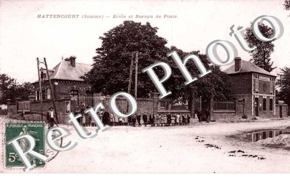 ecole et bureau de poste