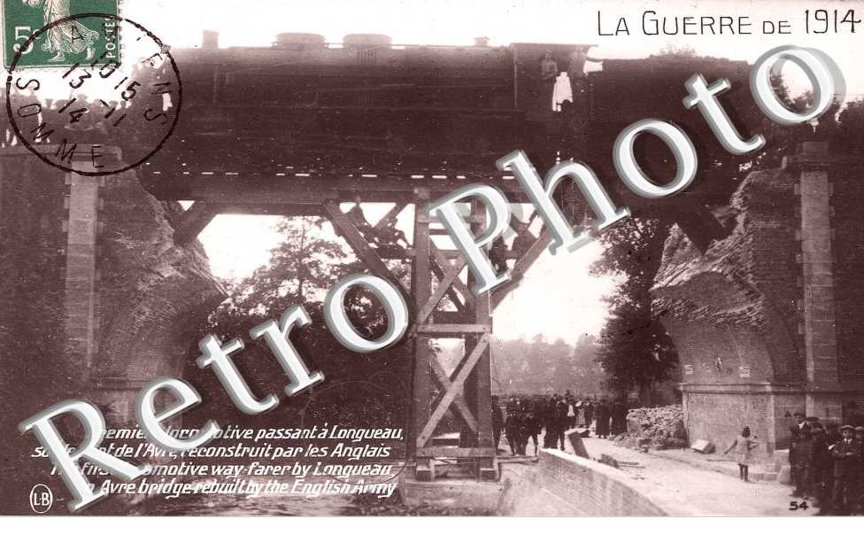 premiere locomotive passant a Longueau, LOCOMOTIVE