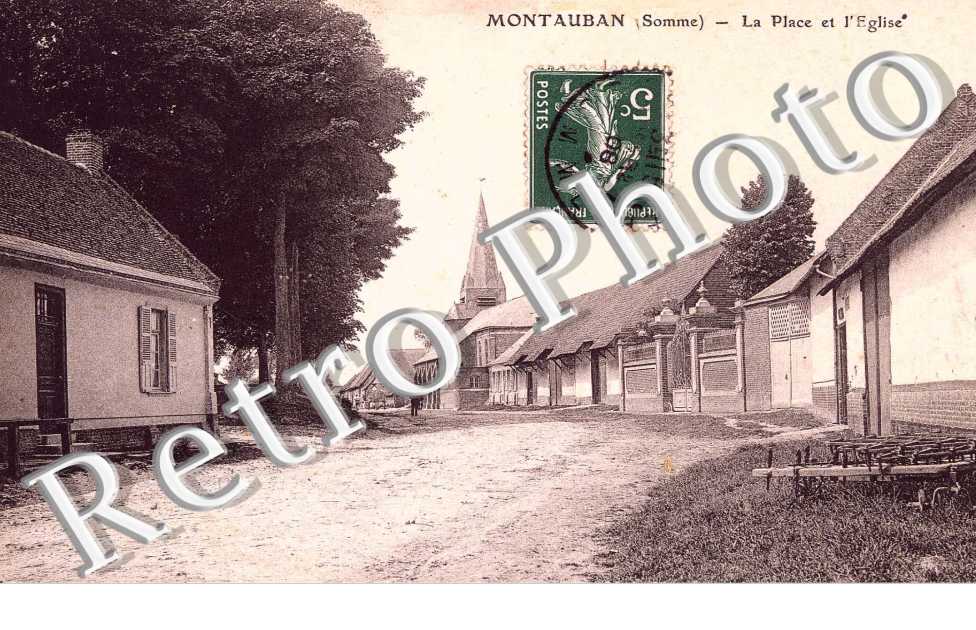 la place et l&#039;eglise