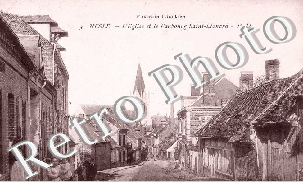 l&#039;Eglise et le Faubourg Saint Léonard
