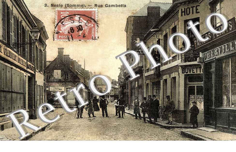 Rue Gambetta (toilee couleur)