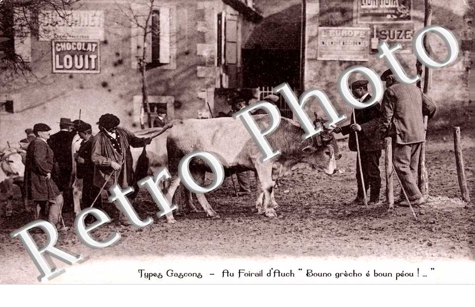 types gascons - au foirail d&#039;Auch 