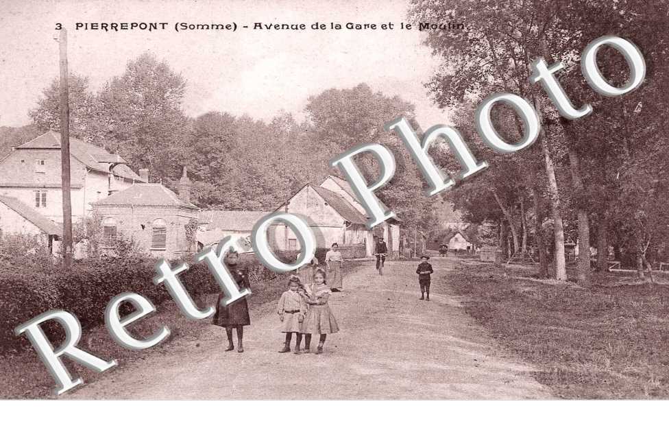 Avenue de la gare et du moulin