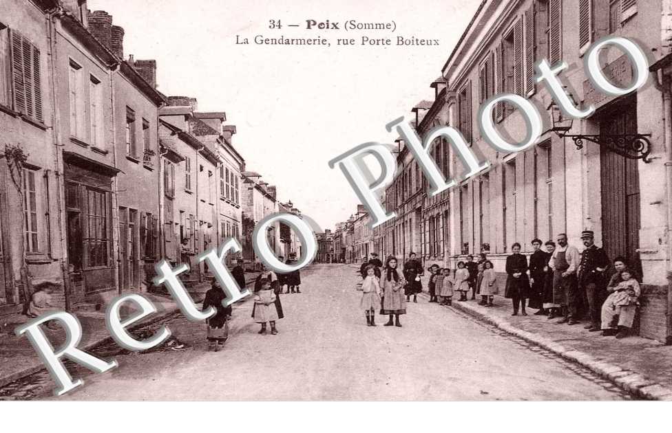 la Gendarmerie, Rue Porte Boiteux, Poix