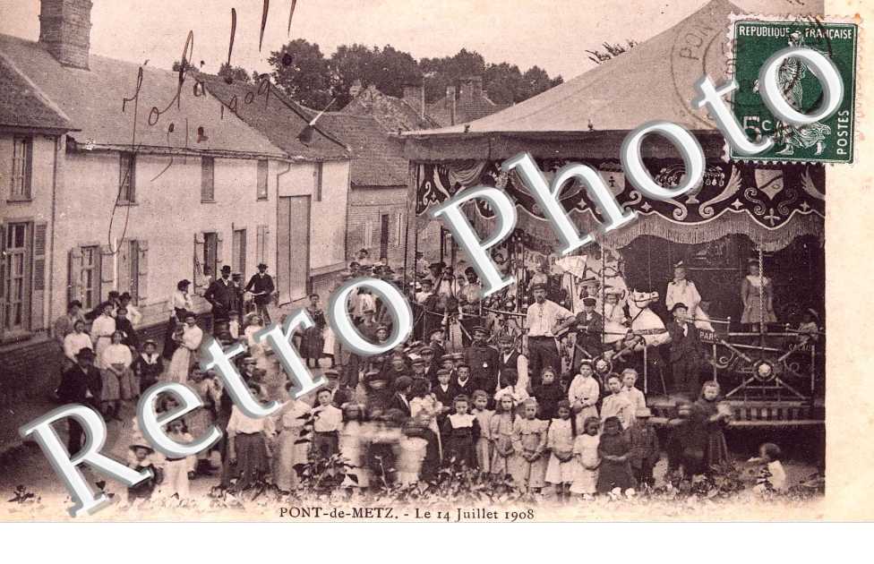 le 14 juillet 1908  MANEGE