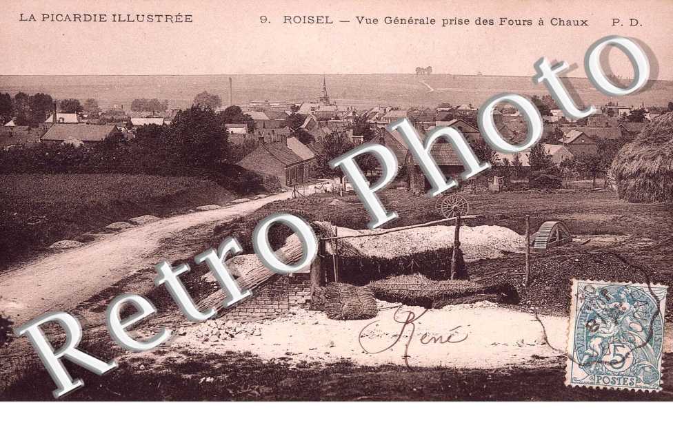 vue generale prise des fours a chaux