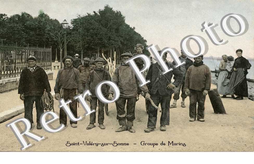 Groupe de Marins (couleur) - Peche