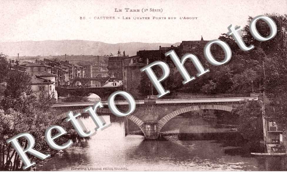 Les Quatre Ponts su l&#039;Agout