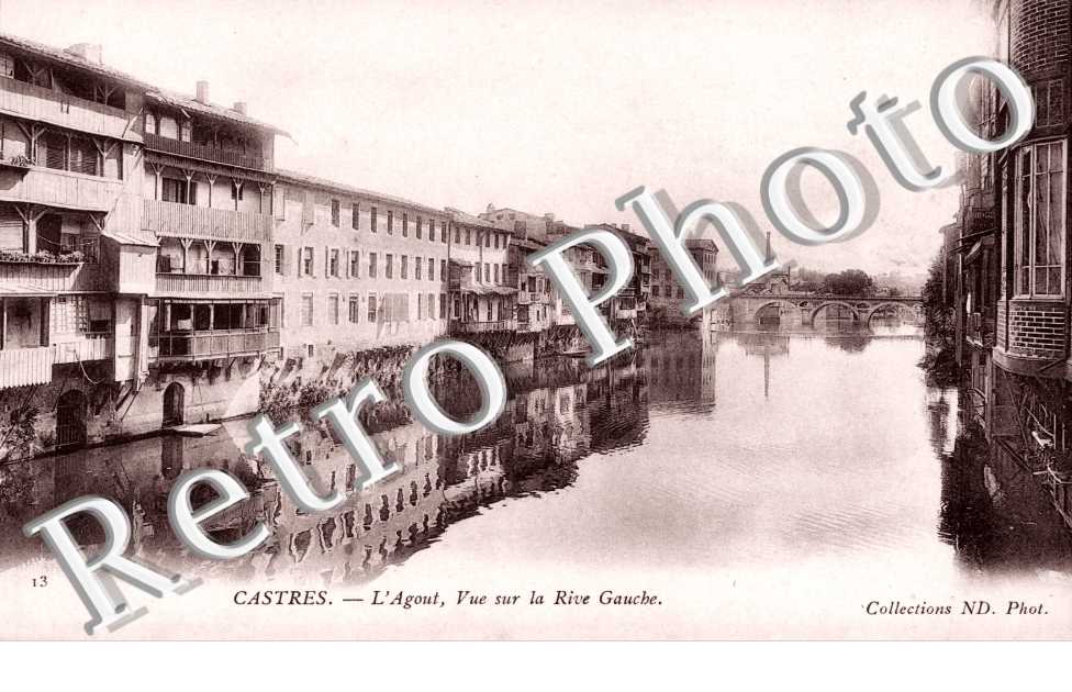 l&#039;Agout, vue sur la Rive gauche