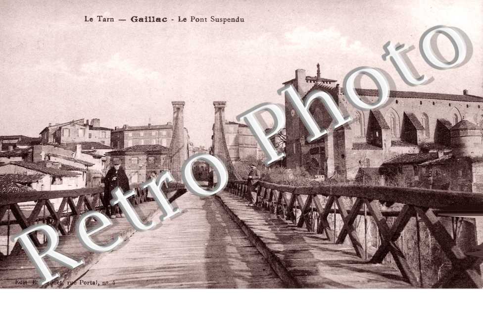 Le pont suspendu